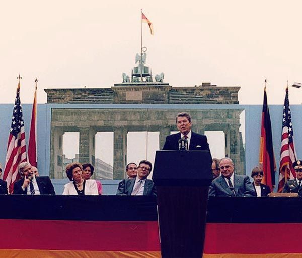 Discurso Reagan Muro Berlín