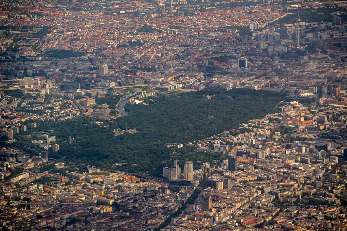 foto aerea Berlín
