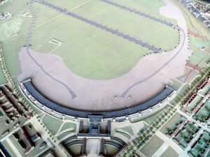 Vista aérea del aeropuerto de Tempelhof Berlin | Foto: Wikipedia